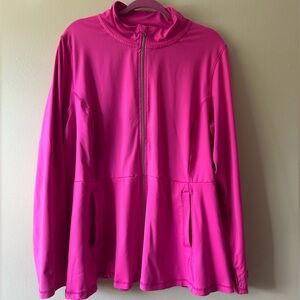 LIVI Pink Zip-Up Jacket